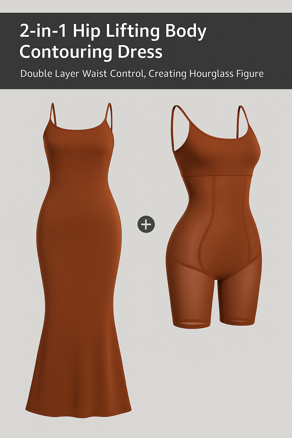 Shapewear Maxi Dress